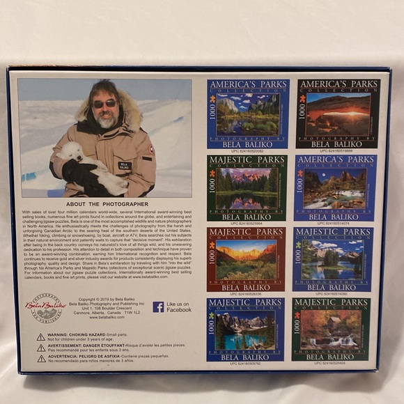 America’s Parks Bela Baliko Jigsawpuzzle - Picture 2 of 9